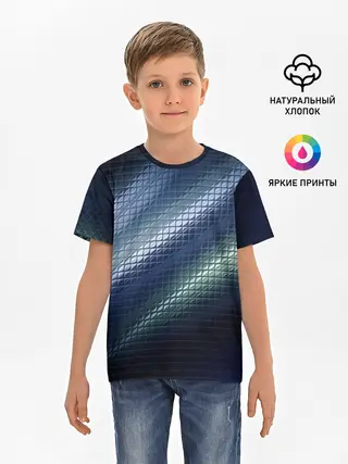 Детская базовая футболка / Текстура