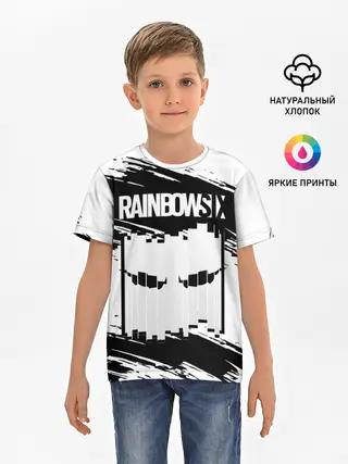 Детская базовая футболка / Rainbow Six | Siege.