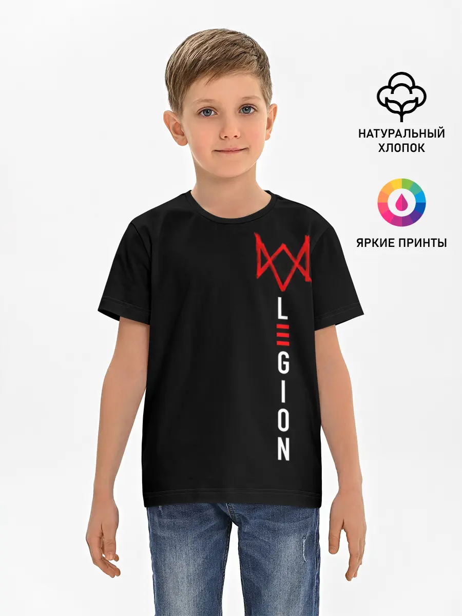 Детская базовая футболка / Watch Dogs: Legion