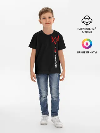 Детская базовая футболка / Watch Dogs: Legion