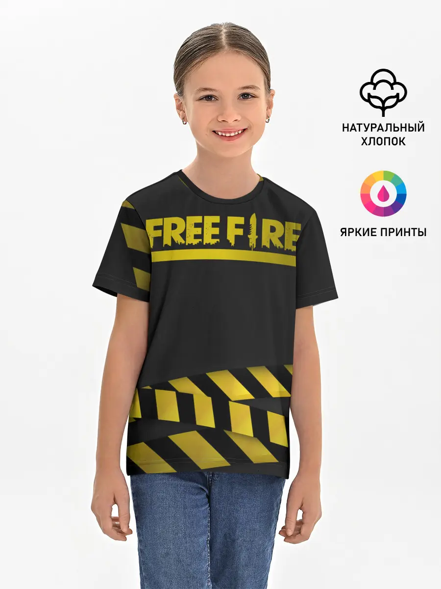 Детская базовая футболка / Free Fire