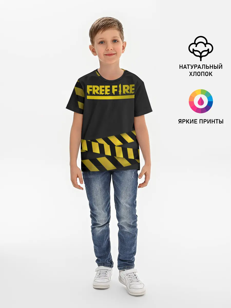 Детская базовая футболка / Free Fire