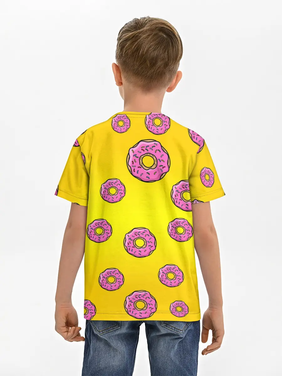 Детская базовая футболка / Симпсоны