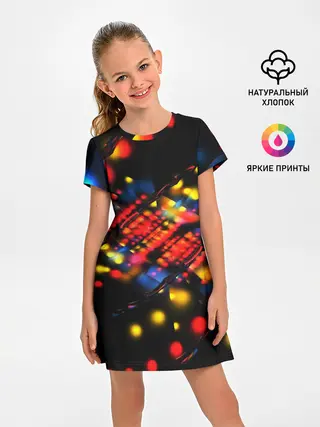 Детское платье / Fractal Digital 3D