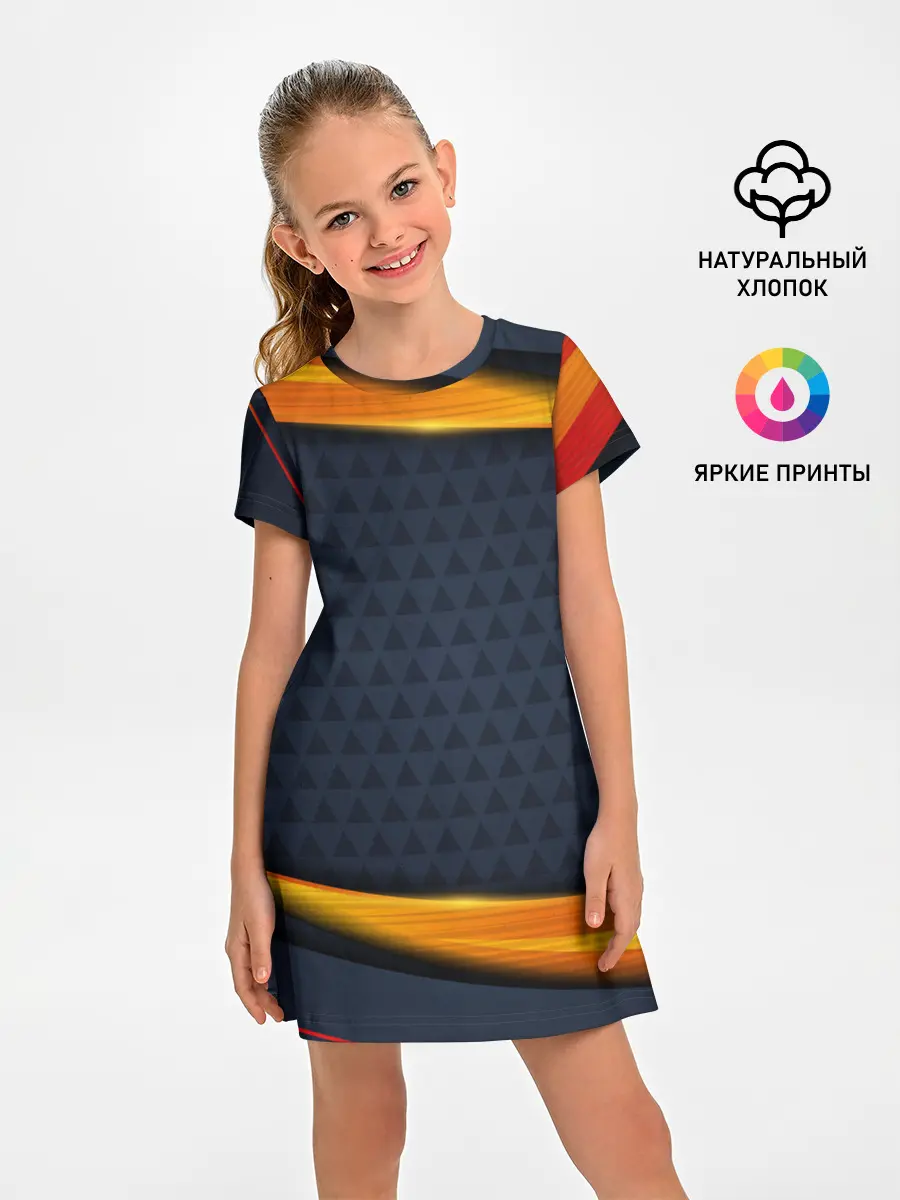 Детское платье / Sport Dark style