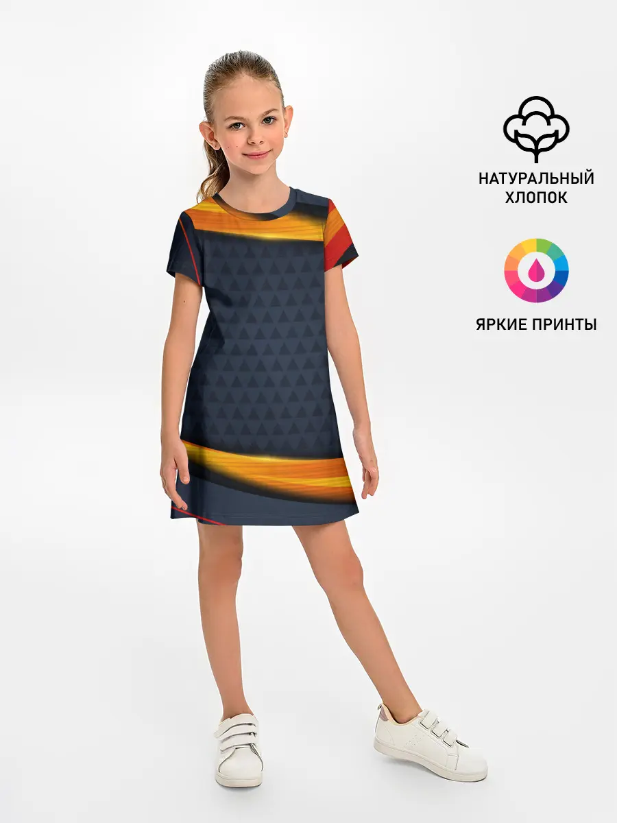Детское платье / Sport Dark style