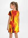 Детское платье / Неон Огонь
