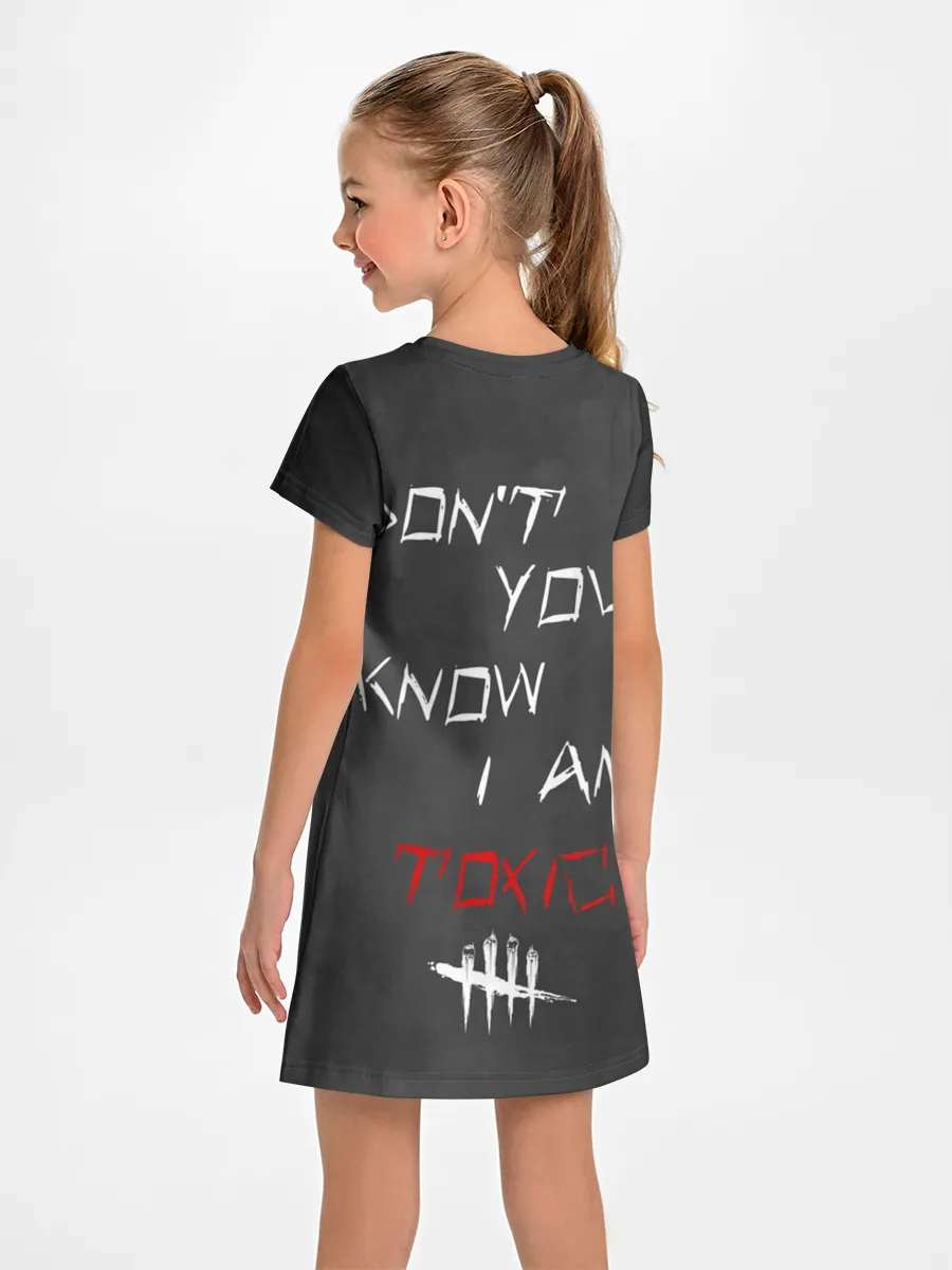 Детское платье / I am TOXIC