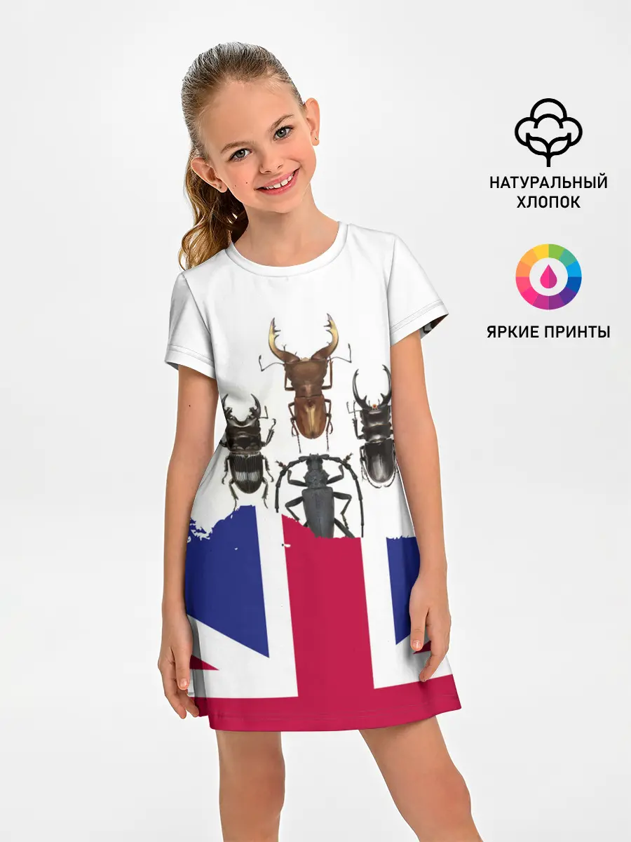 Детское платье / Жуки