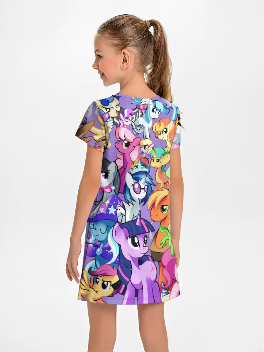 Детское платье / МАЛЕНЬКИЕ ПОНИ