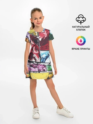 Детское платье / EPIC MAIN ANIME CHARACTERS 3D!