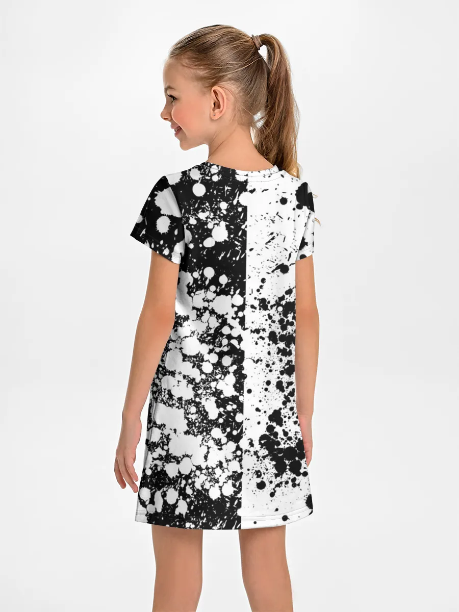 Детское платье / GEOMETRY DASH / ГЕОМЕТРИ ДАШ