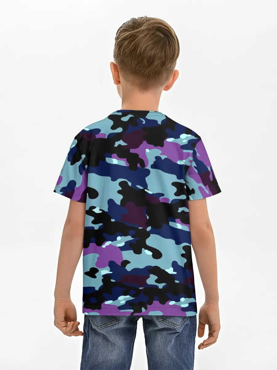 Детская базовая футболка / Камуфляж
