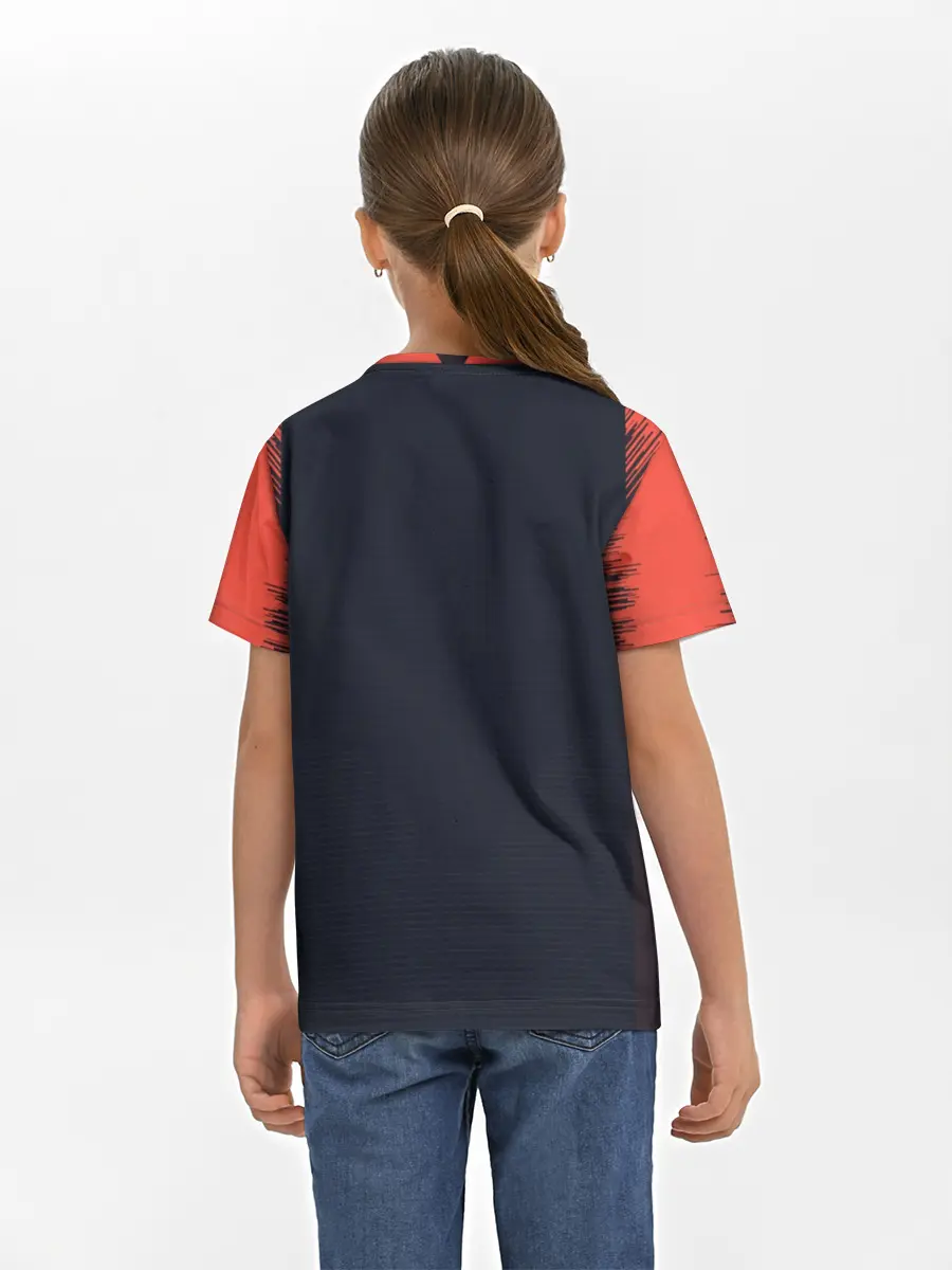 Детская базовая футболка / Barcelona Training 18-19