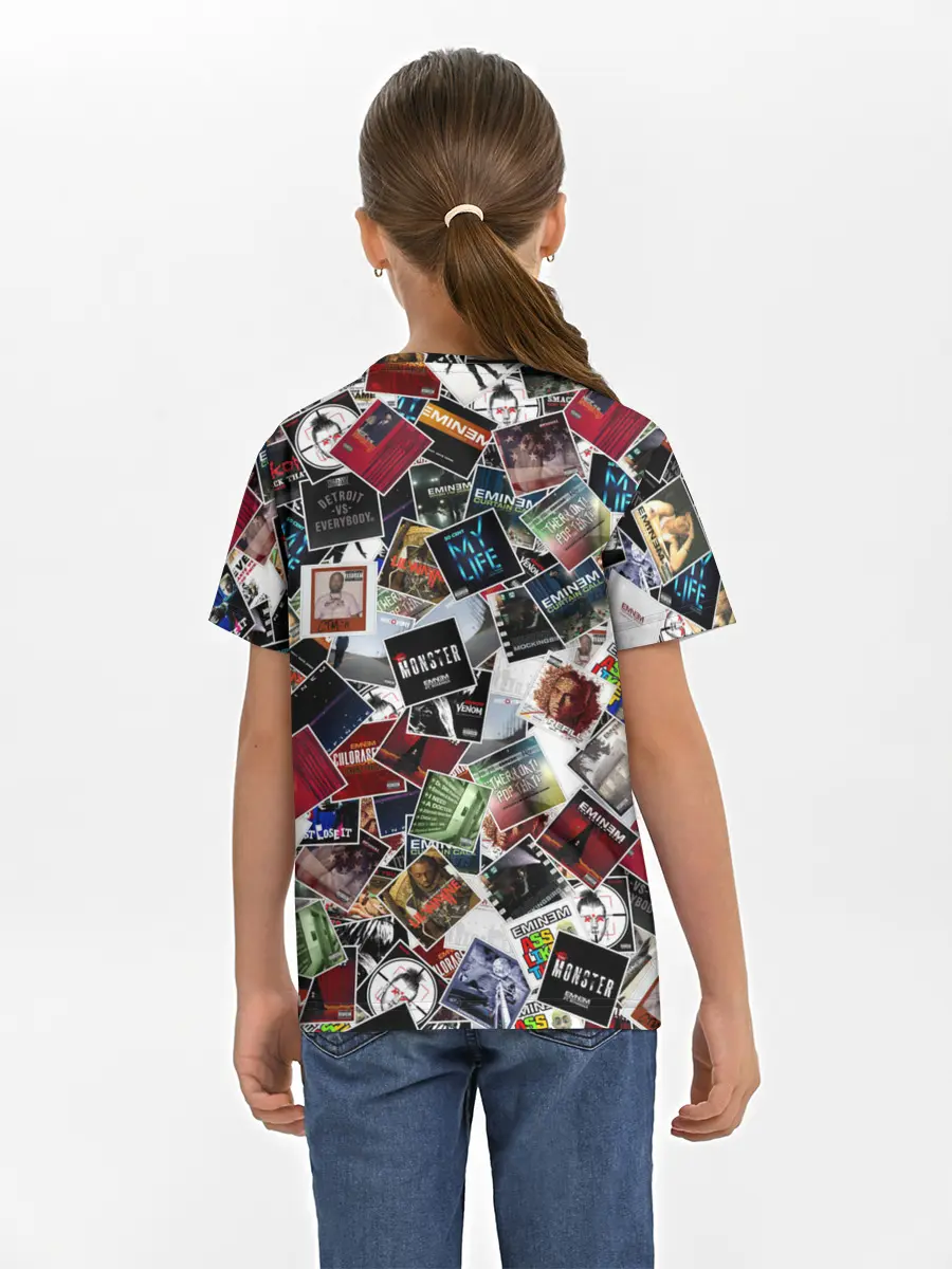 Детская базовая футболка / Дискография EMINEM