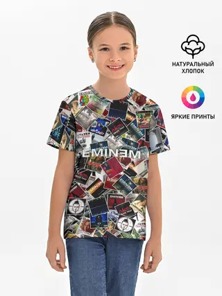Детская базовая футболка / Дискография EMINEM