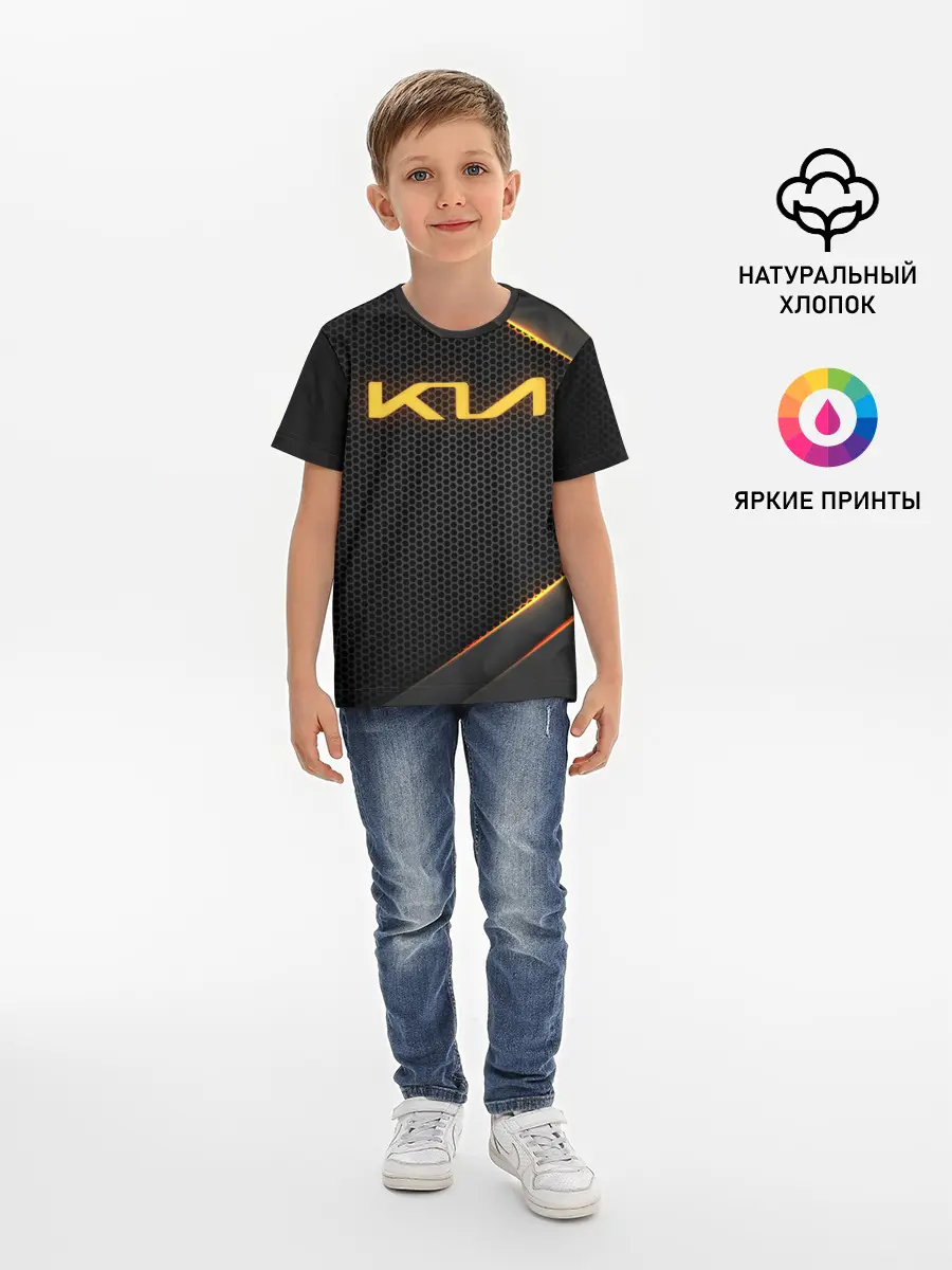 Детская базовая футболка / KIA | КИА