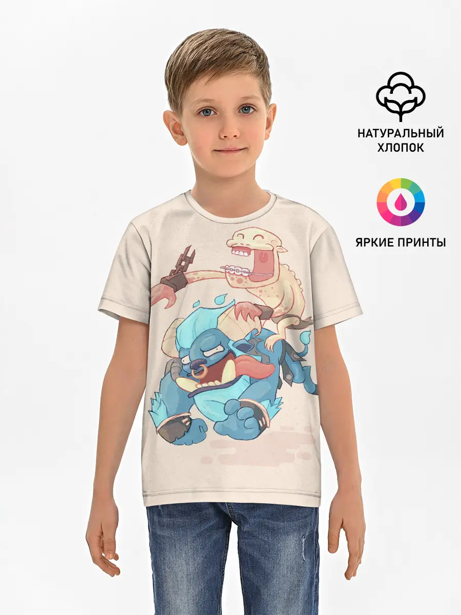 Детская базовая футболка / Мы уже выехали | Dota 2