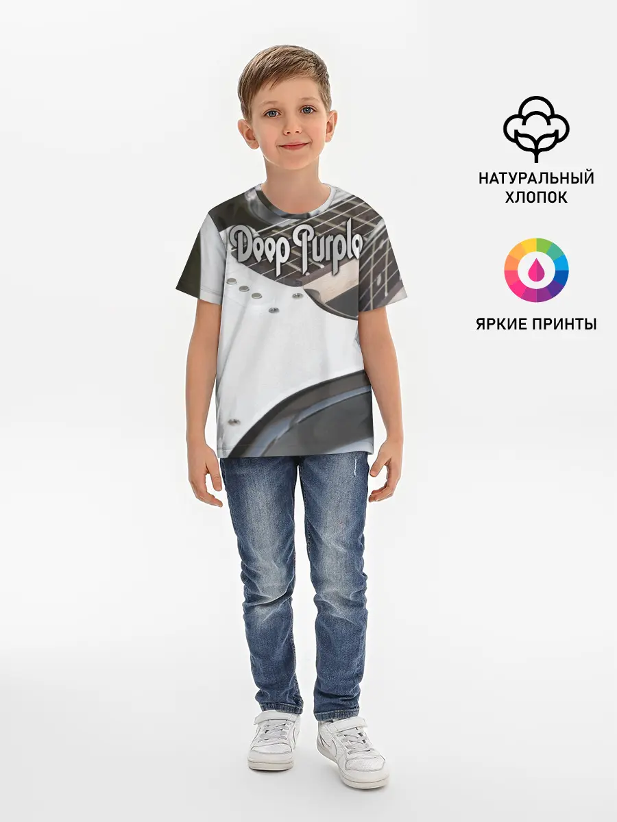 Детская базовая футболка / Deep Purple