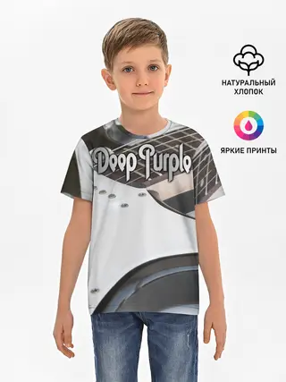 Детская базовая футболка / Deep Purple