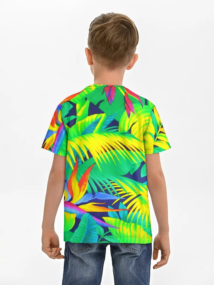 Детская базовая футболка / ТРОПИКИ