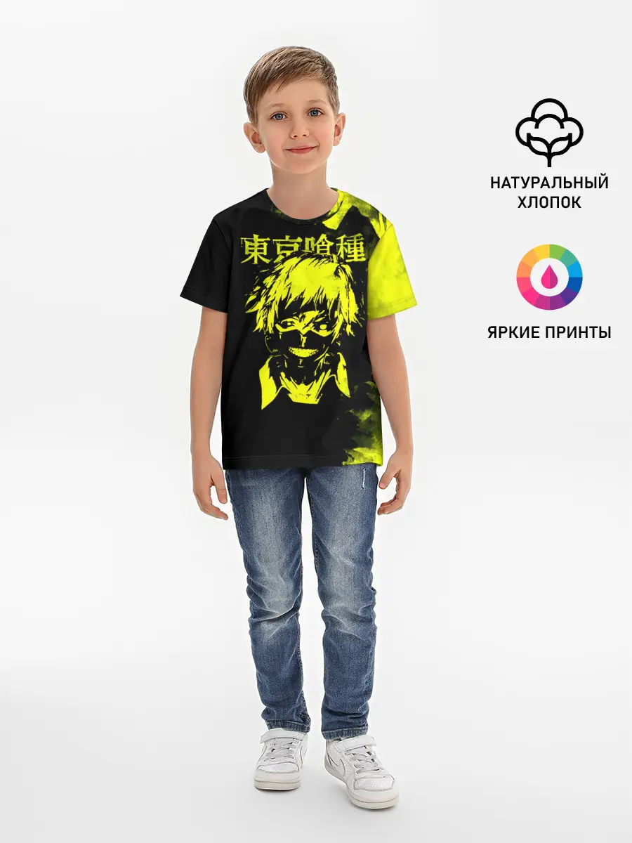Детская базовая футболка / Канеки Кан