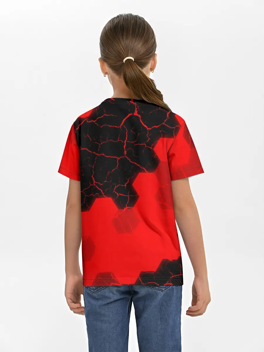 Детская базовая футболка / AMONG US / АМОНГ АС