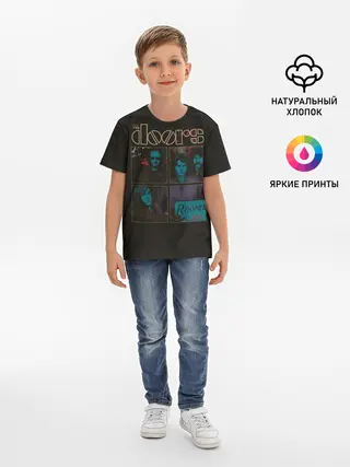 Детская базовая футболка / The Doors