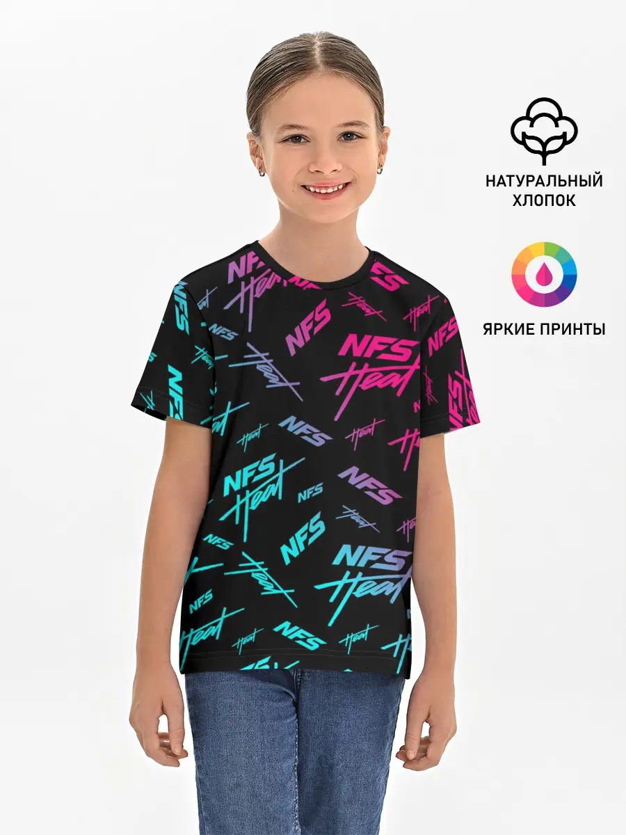 Детская базовая футболка / NFS: Heat