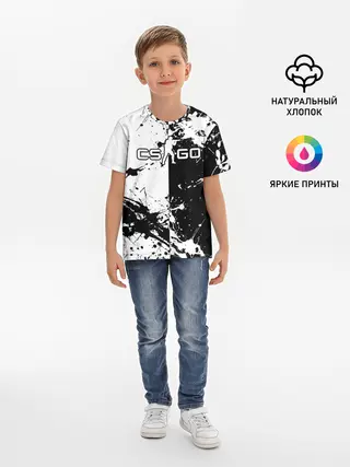 Детская базовая футболка / COUNTER STRIKE