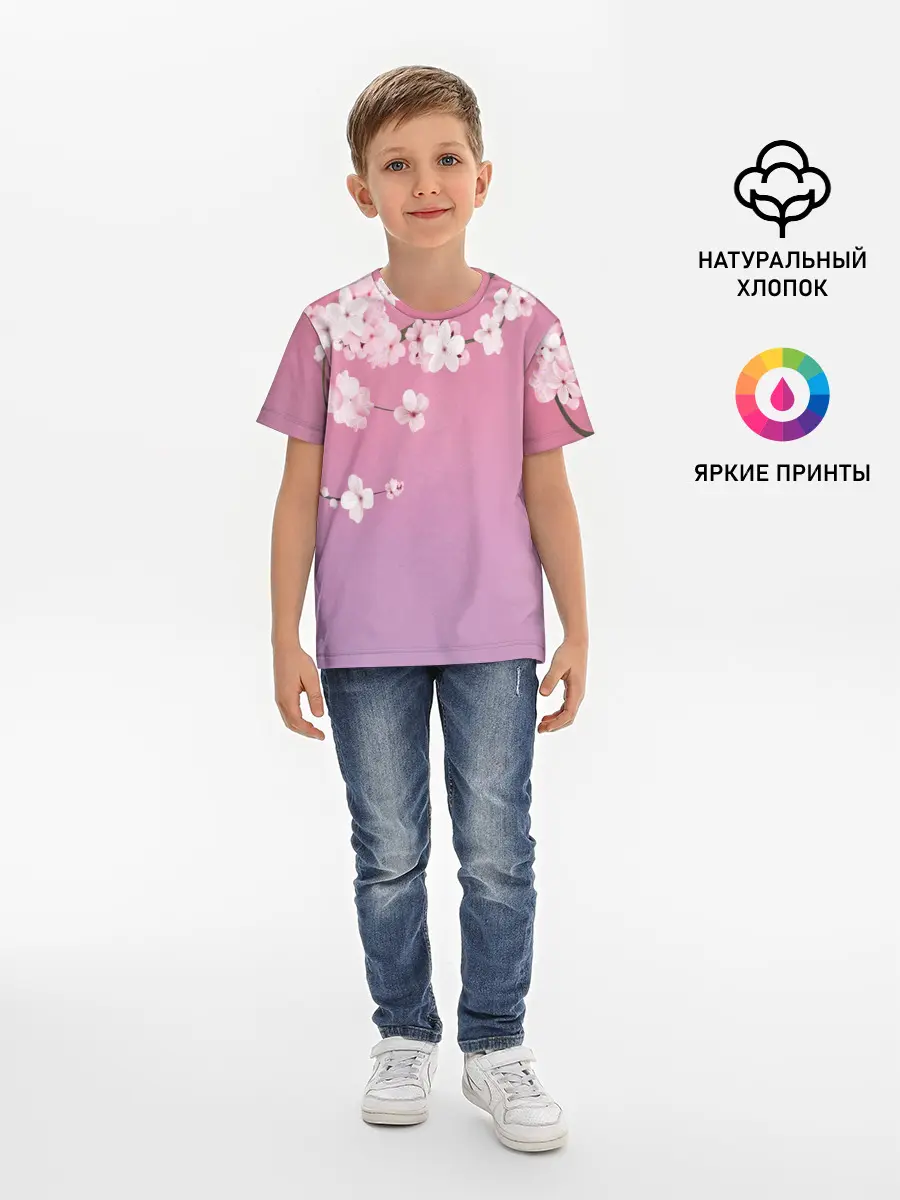 Детская базовая футболка / САКУРА | SAKURA