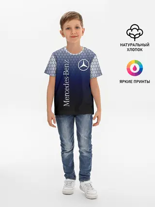 Детская базовая футболка / MERCEDES