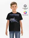 Детская базовая футболка / Loot Shark Fortnite