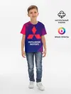 Детская базовая футболка / MITSUBISHI / МИТСУБИСИ
