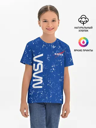 Детская базовая футболка / NASA / НАСА