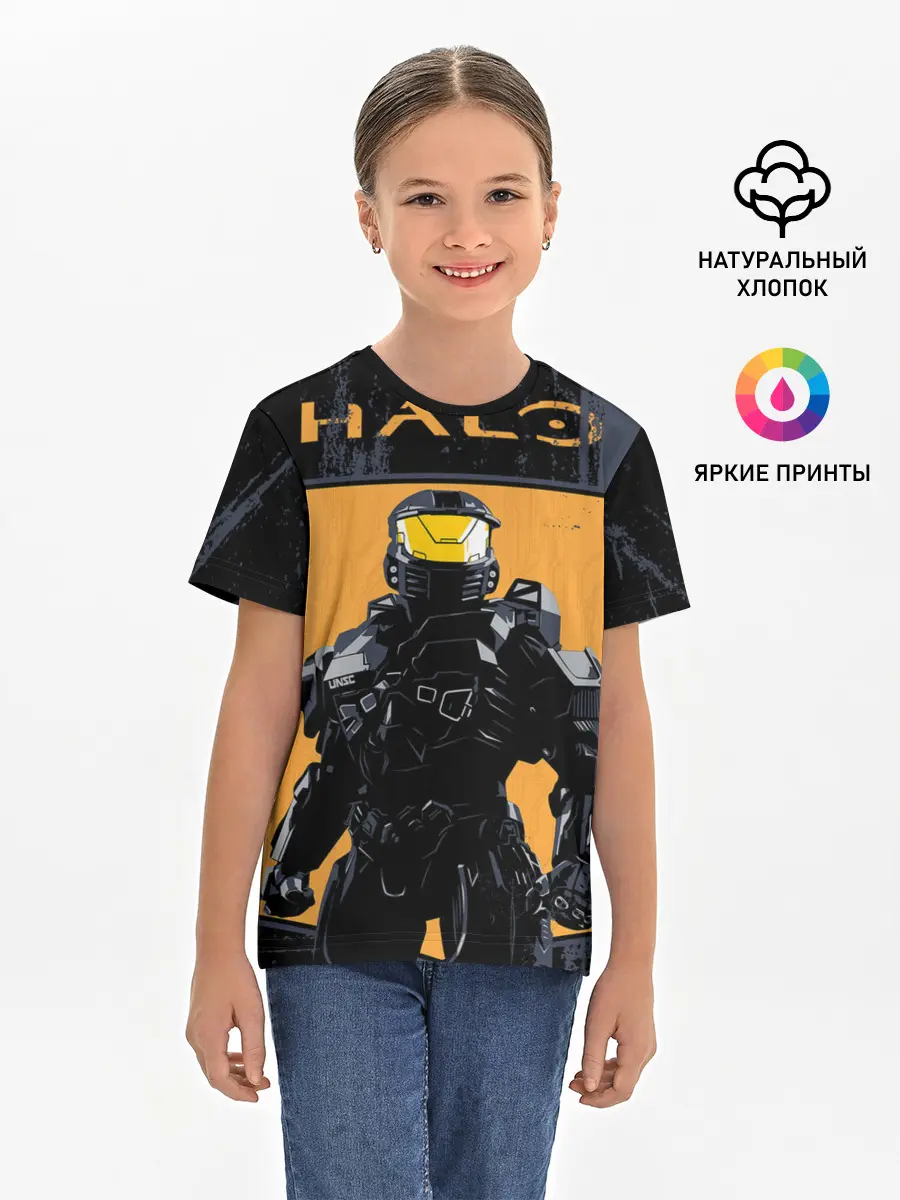Детская базовая футболка / Halo Chef