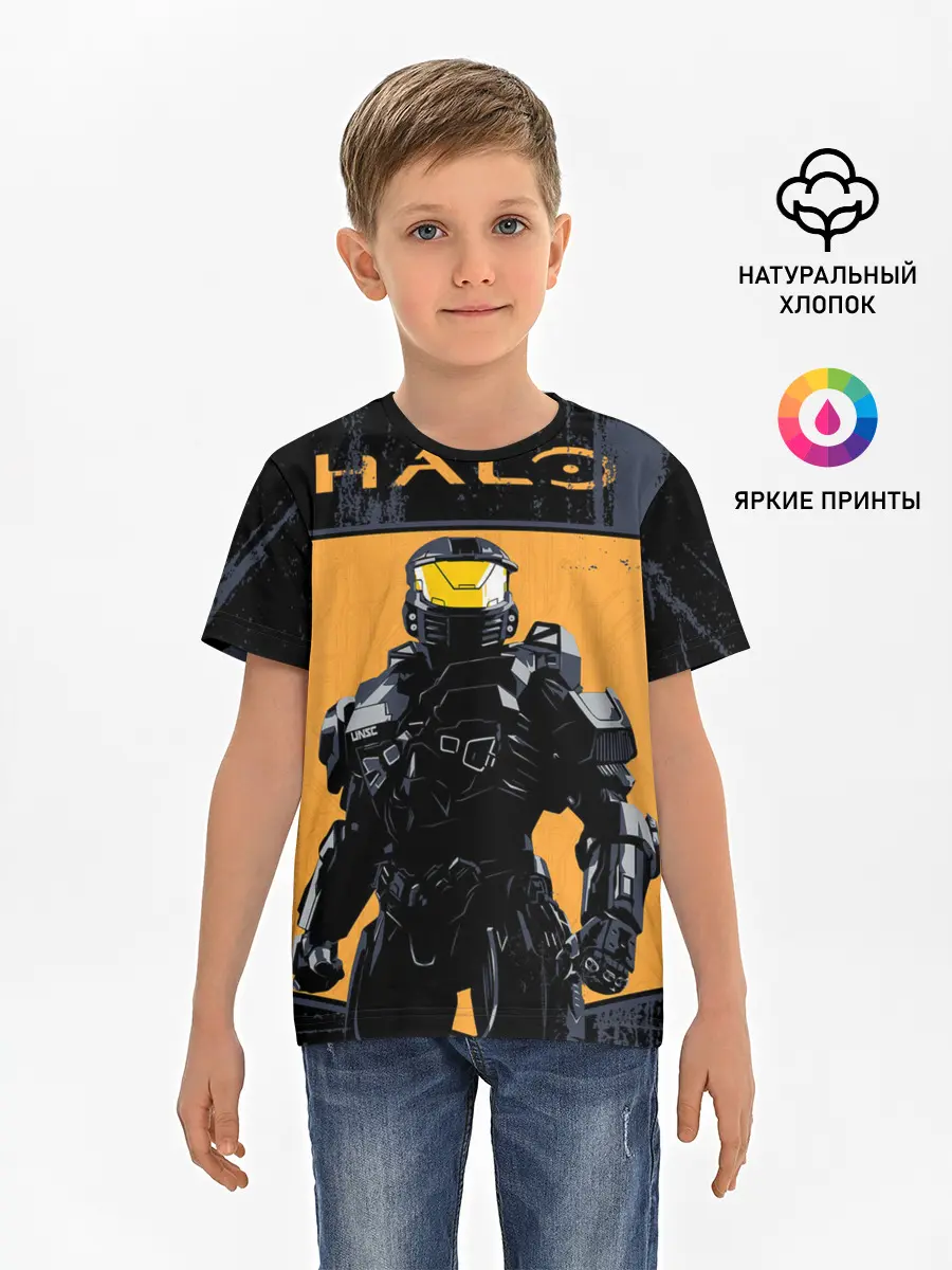 Детская базовая футболка / Halo Chef