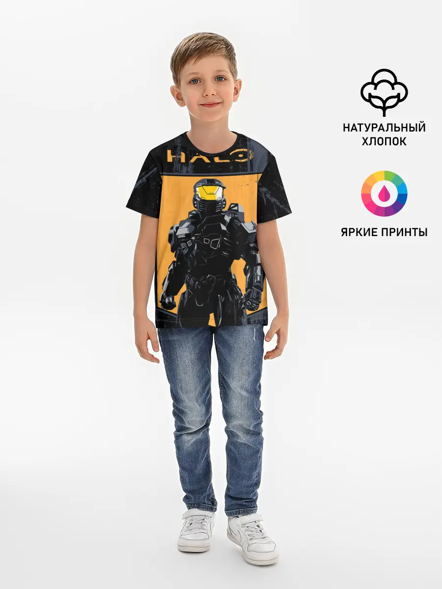 Детская базовая футболка / Halo Chef