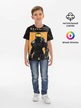Детская базовая футболка / Halo Chef