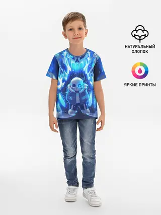 Детская базовая футболка / UNDERTALE | АНДЕРТЕЙЛ