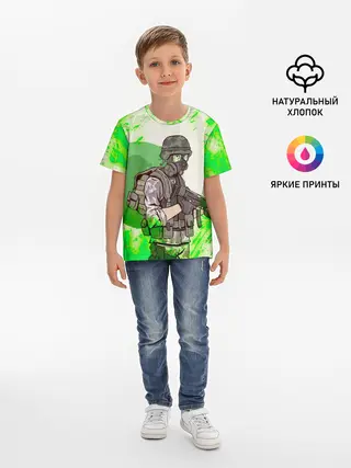 Детская базовая футболка / Opposing Force | HL