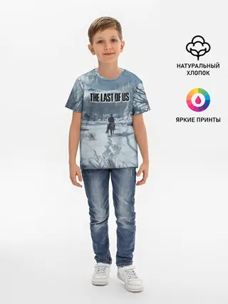 Детская базовая футболка / Элли в деревне