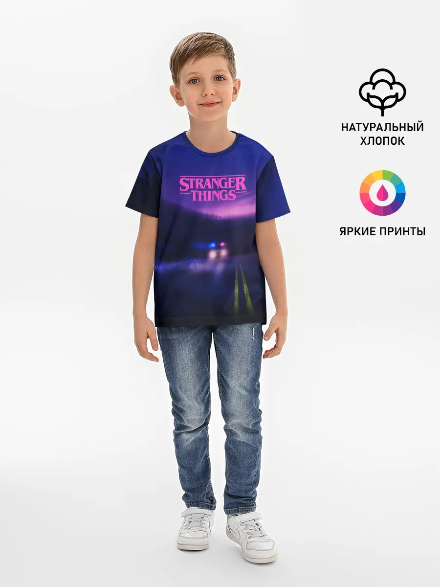Детская базовая футболка / Очень странные дела