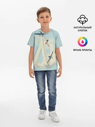 Детская базовая футболка / Planes