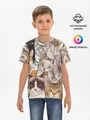 Детская базовая футболка / Котики