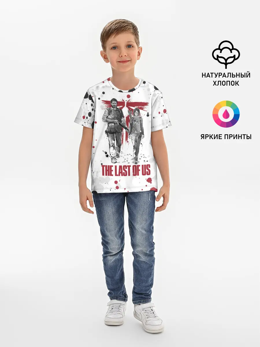 Детская базовая футболка / The Last of Us