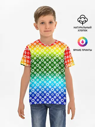 Детская базовая футболка / Для фотографов. RGB. Диафрагма.