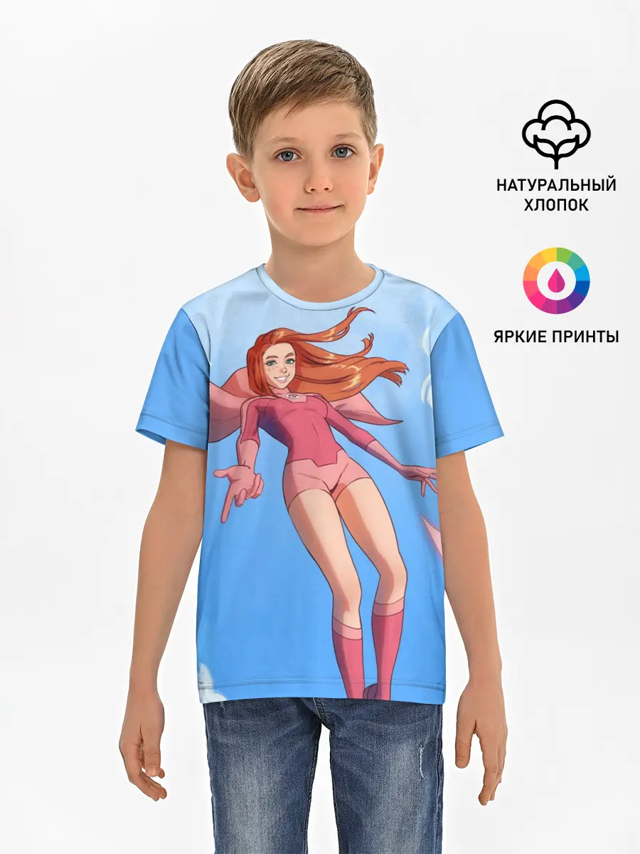 Детская базовая футболка / Атомная Ева