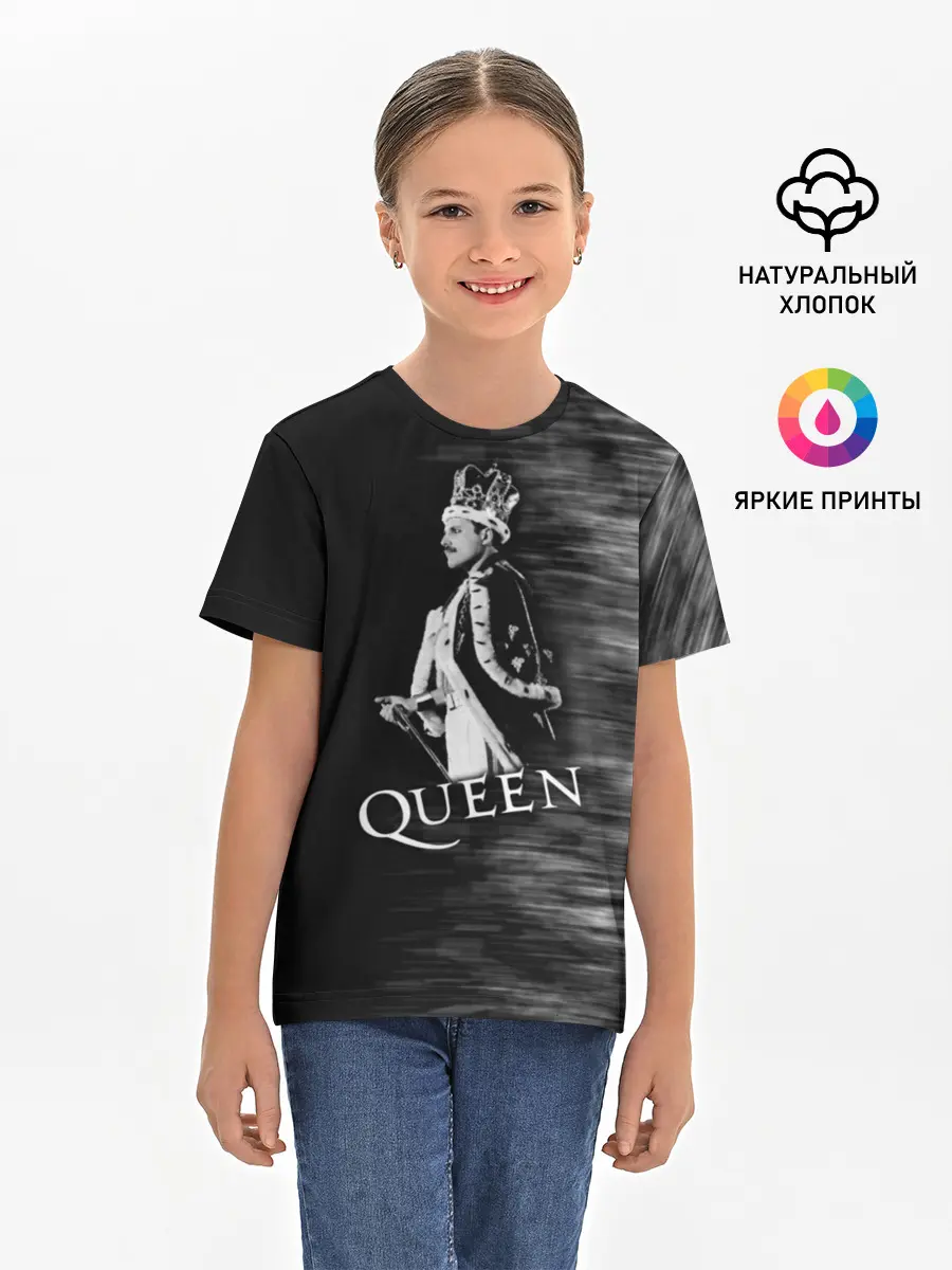 Детская базовая футболка / Queen