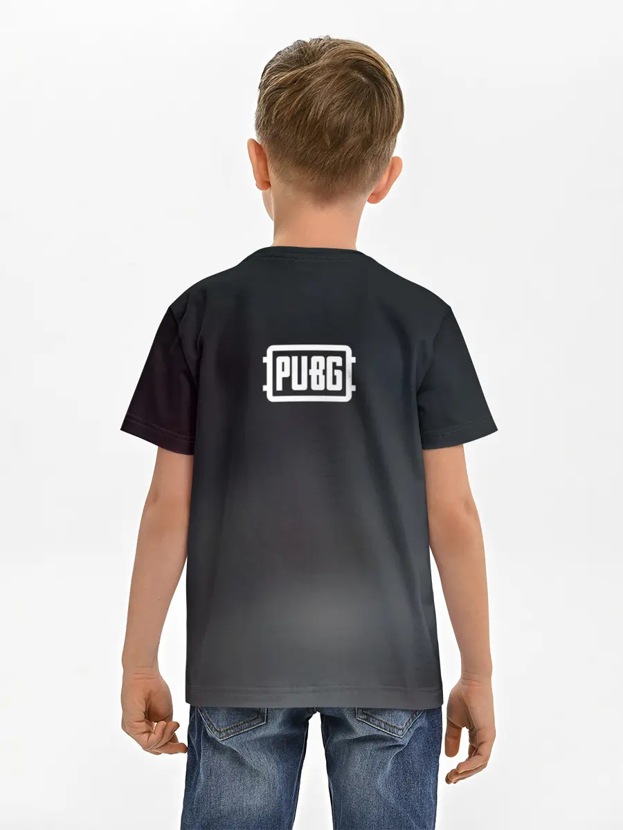 Детская базовая футболка / PUBG